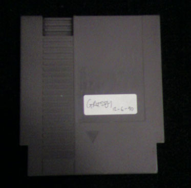 Photo of Gatsby NES Cartridge